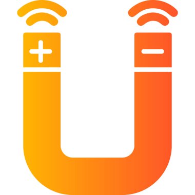 mıknatıs simgesi vektör çizimi