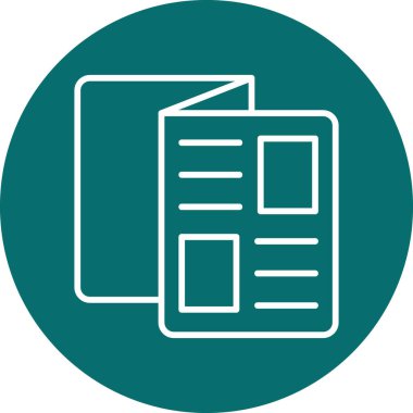 İş ve finans simgesinin vektör illüstrasyonu