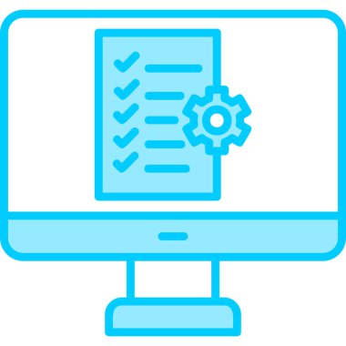vector illustration of project management modern icon in design