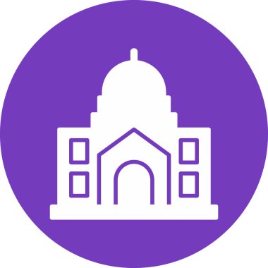 Cami simgesi, web basit illüstrasyon