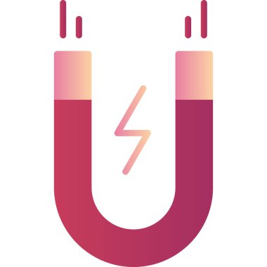 mıknatıs simgesi vektör çizimi