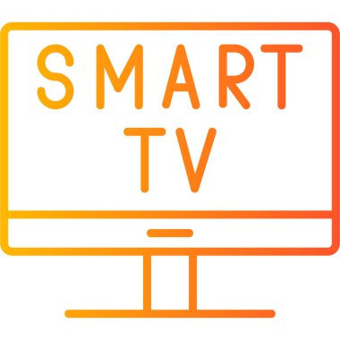 tv simge vektör çizim