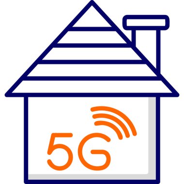 Smart House modern vector icon illustration