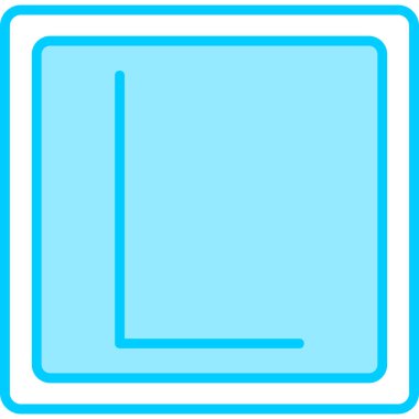 Basit simge, vektör illüstrasyonu öğreniliyor