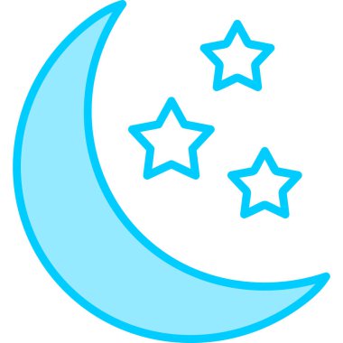 Ayın soyut web renk çizimi  