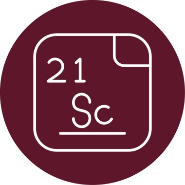 Scandium, Sc ve atom numarası 21 olan kimyasal bir elementtir. Gümüş beyazı metalik D-blok elementi, tarihsel olarak yttrium ve lantanitlerle birlikte nadir bir dünya elementi olarak sınıflandırılmıştır. Vektör simgesi