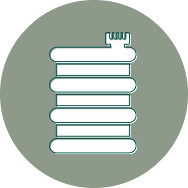 Fıçı modern simge vektör illüstrasyonu