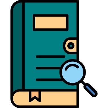 Ara. Web simgesi basit illüstrasyon