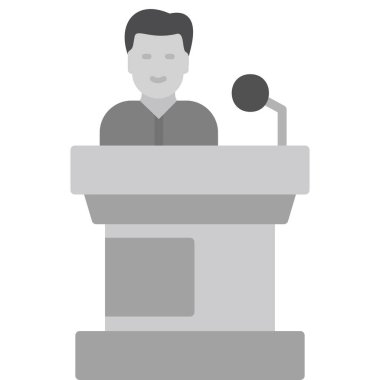 hoparlör vektör illüstrasyonu