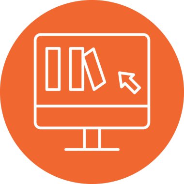 seo modern simgesinin vektör illüstrasyonu