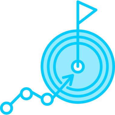 Hedef, Kullanıcı logosu, web sayfası için basit simge 