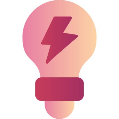 Fikir modern simgesi, vektör illüstrasyonu