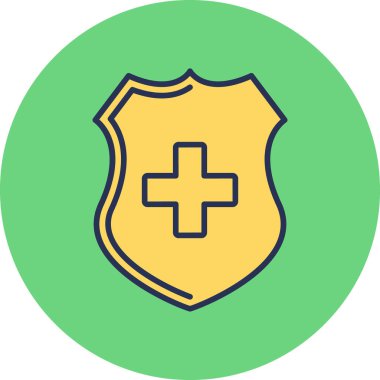 vector Medical Insurance icon, illustration