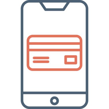 İnternetten alışveriş. Basit resimleme