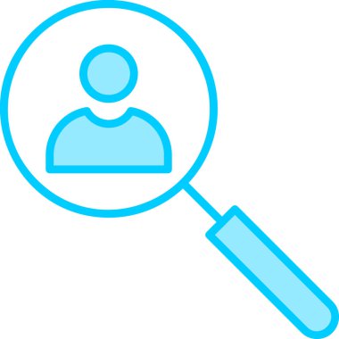 Ara. Web simgesi basit illüstrasyon