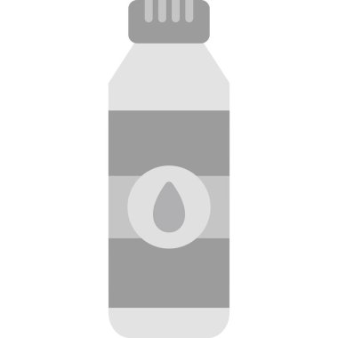 water bottle, web icon simple illustration