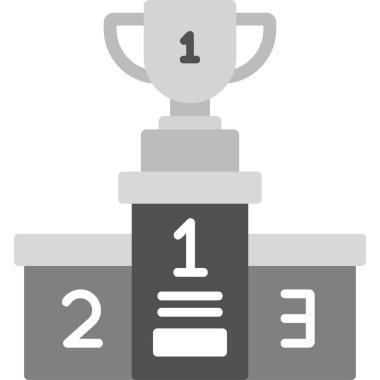 Kupa. Web simgesi basit tasarım