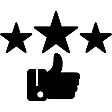 yıldız simgesi, vektör çizimi