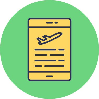 Uygulama modern simgesinin vektör illüstrasyonu