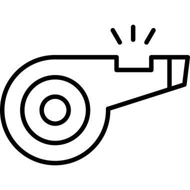 Whistle icon modern vector illustration