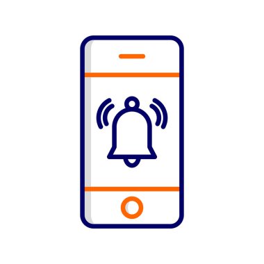 Alarm saat vektör simgesi