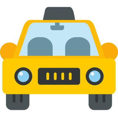 taxi car. web icon illustration