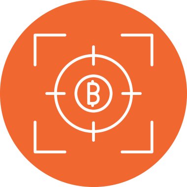 Modern simge vektör illüstrasyonunu hedefle