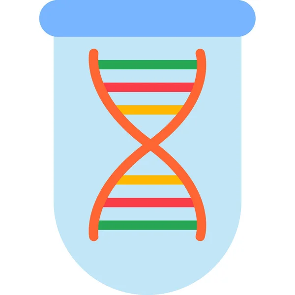 Gene Therapy Web Icon Simple Illustration — Stock Vector