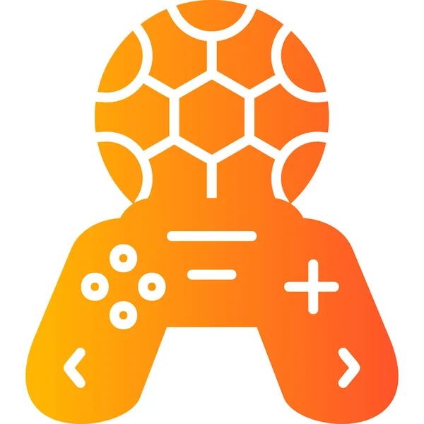 Sports Game Modern Vector Icon Illustration — Vector de stock