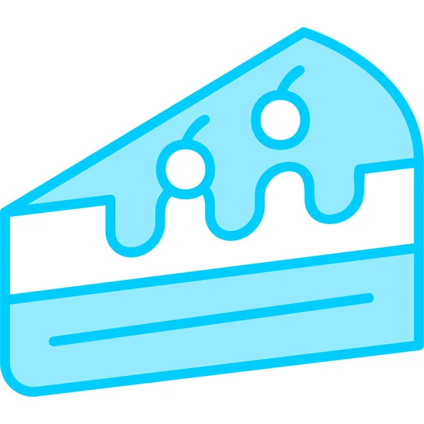 Illustration Gâteau Pâtisserie Sucrée — Image vectorielle