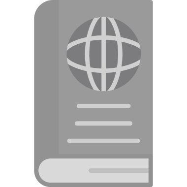 World Book icon modern vector illustration
