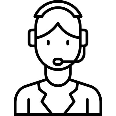 call center. vector illustration, Customer Service