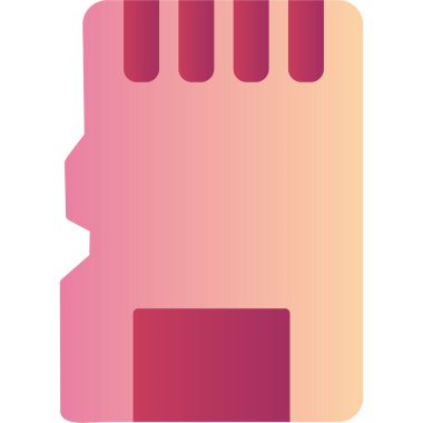 Modern Sd Kart simgesinin basit bir gösterimi