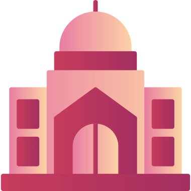 Cami simgesi, web basit illüstrasyon