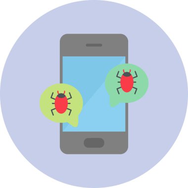 cep telefonu vektör simgesi