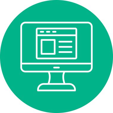 Günlük simgesinin vektör illüstrasyonu