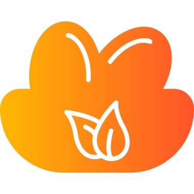 kuş yuvası simgesi, vektör illüstrasyonu