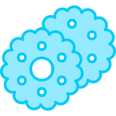 Bulut. Web simgesi basit illüstrasyon