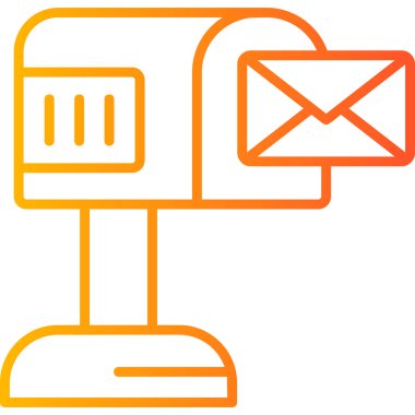 Simge vektör illüstrasyonunu gönder