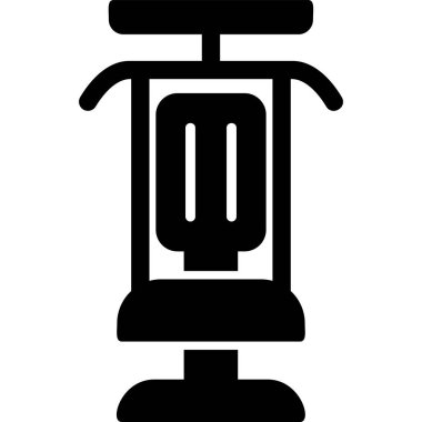 Spor makinesi modern simge, vektör illüstrasyonu