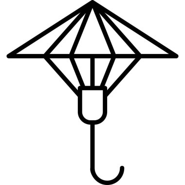 Umbrella icon modern vector illustration