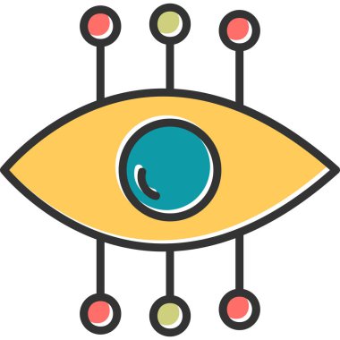 Veri görselleştirme. Web simgesi basit tasarım