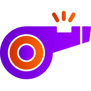 Whistle icon modern vector illustration