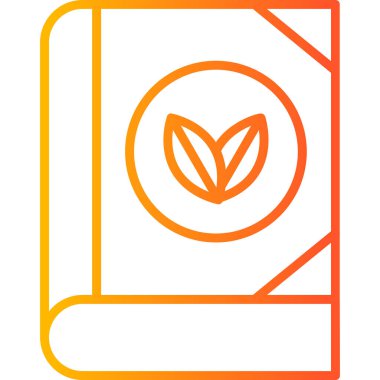 Terapi kitabı ikonu, modern tasarım illüstrasyonu