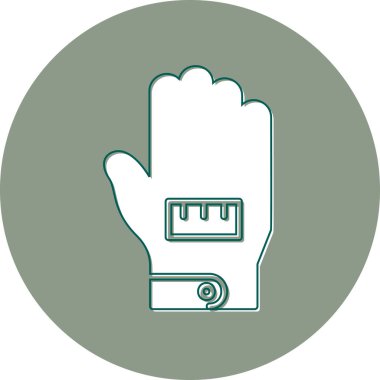 Modern b 'nin vektör illüstrasyonu eksik simgesi