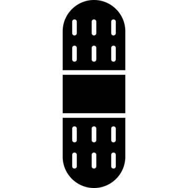 Bandaj. Web simgesi basit illüstrasyon