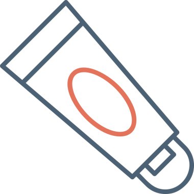 Losyon basit simgesi, vektör illüstrasyonu