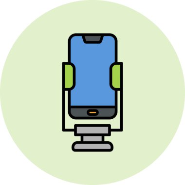 Smartphone Simgesi, vektör illüstrasyonu