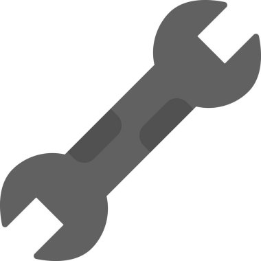 İngiliz anahtarı. Web simgesi basit tasarım