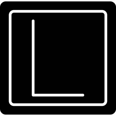 Basit simge, vektör illüstrasyonu öğreniliyor